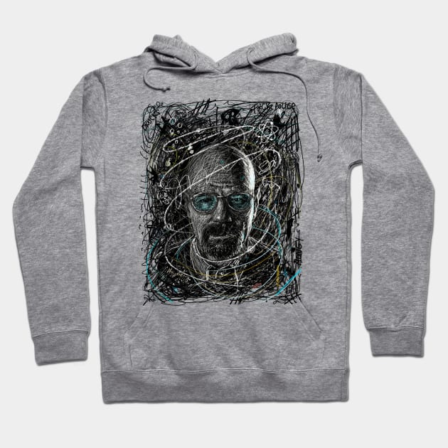 bad man portrait Hoodie by Ilustronauta